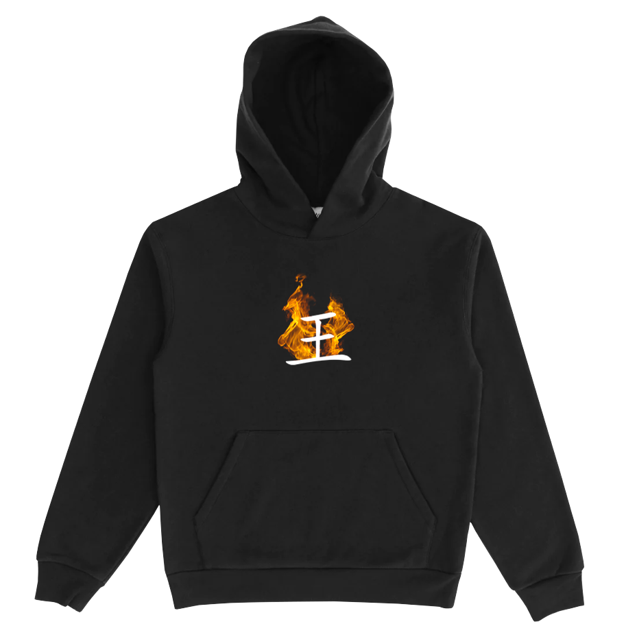 Fire Logo Hoodie