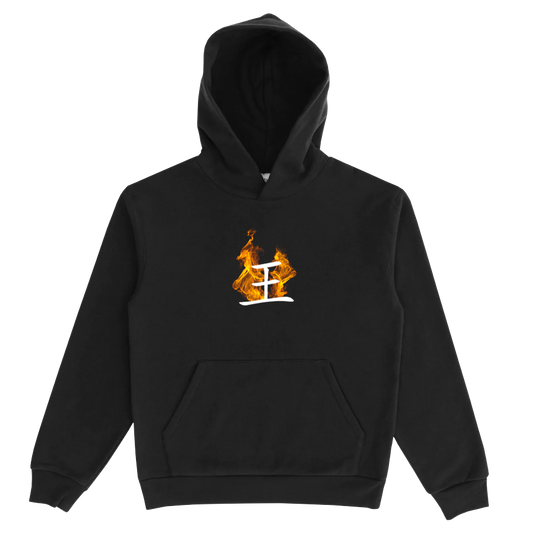 Fire Logo Hoodie